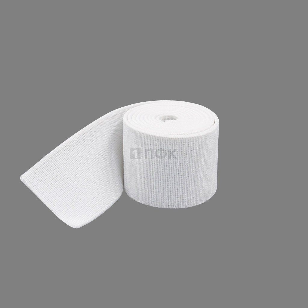 Башмачная резинка 25мм цв белый (уп 25м/400м) 