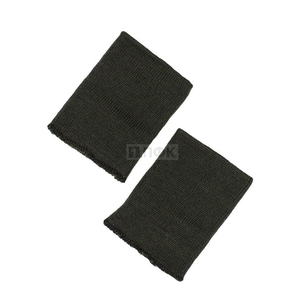 Манжет трикотажный для рук полушерстяной 8*10 см цв хаки (уп 50пар)