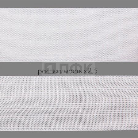 Резинка вязанная 60мм 22.2 гр/м цв белый (рул 40м/уп 200м)