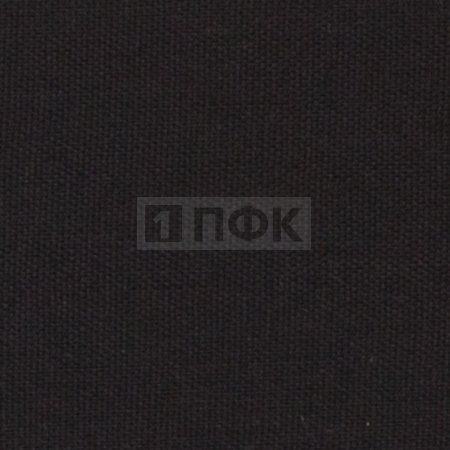 Ткань ТиСи 120 гр/м2 20%хб 80%пэ шир 150см цв 124 черный (рул 100м)