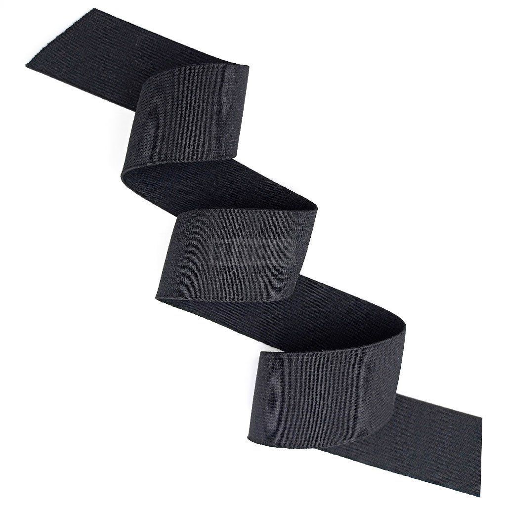 Резинка тканая 35мм 24 гр/м цв черный (уп 40м/360м)