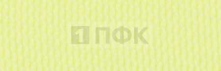 Стропа текстильная (лента ременная) 10мм 2,7 гр/м цв 105 лимон (рул 50м/уп 3000м)
