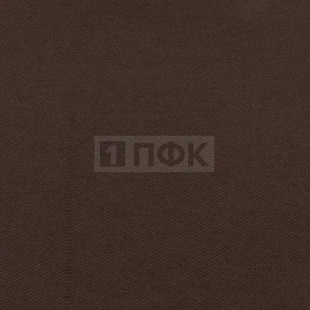 Ткань Твил 210гр/м2 20хб/80пэ шир 150 цв  коричневый (рул 70м)